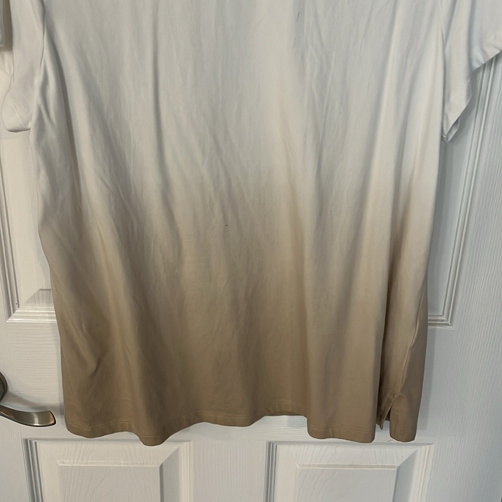 Belle Beach by Kim Gravelle triple luxe knit ombre T-shirt - Picture 2 of 3